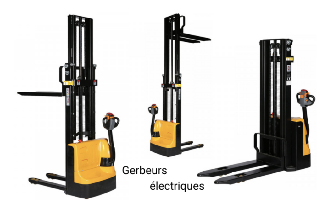 La Nouvelle Tribune, Nacelle, gerbeur, chariot élévateur.