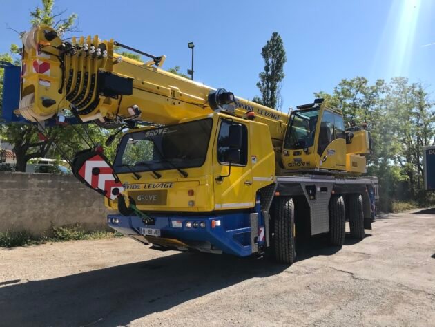 Grue Mobile 60 tonnes à louer avec conducteur : Marchetti MG 60.3/2 - Image 8