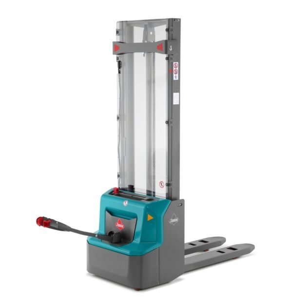 Gerbeur électrique Ameise® PSE 1.2 à monomât, hauteur de levage 1 600 mm, capacité de charge 1 200 kg - Image 5